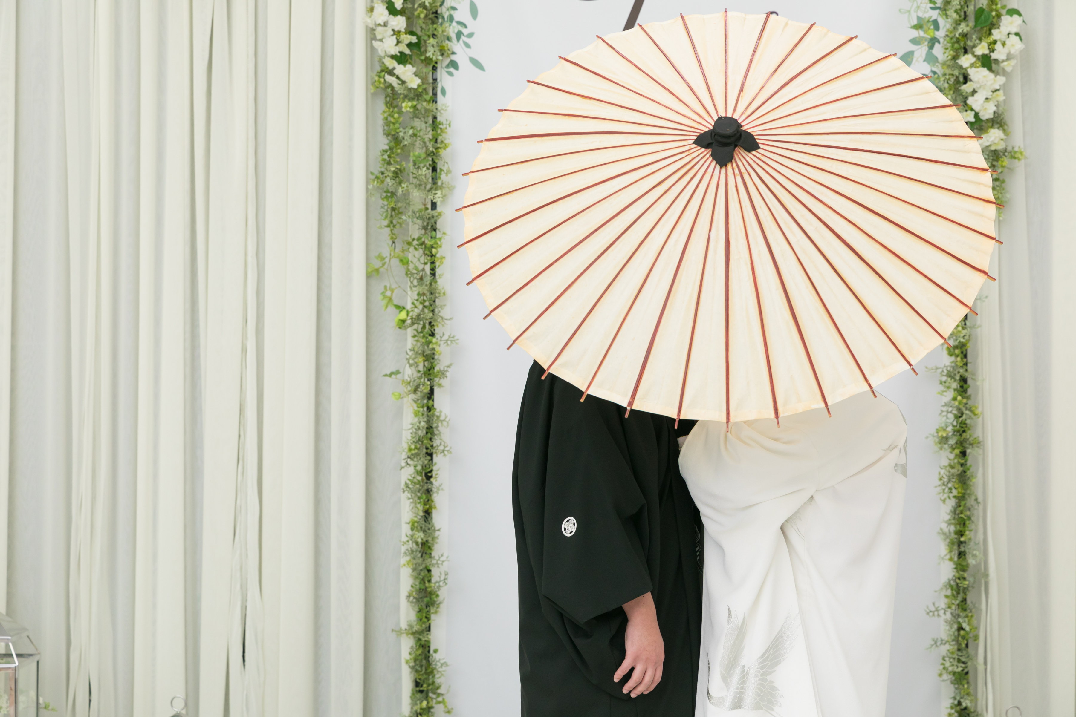 和装×生花ブーケ?