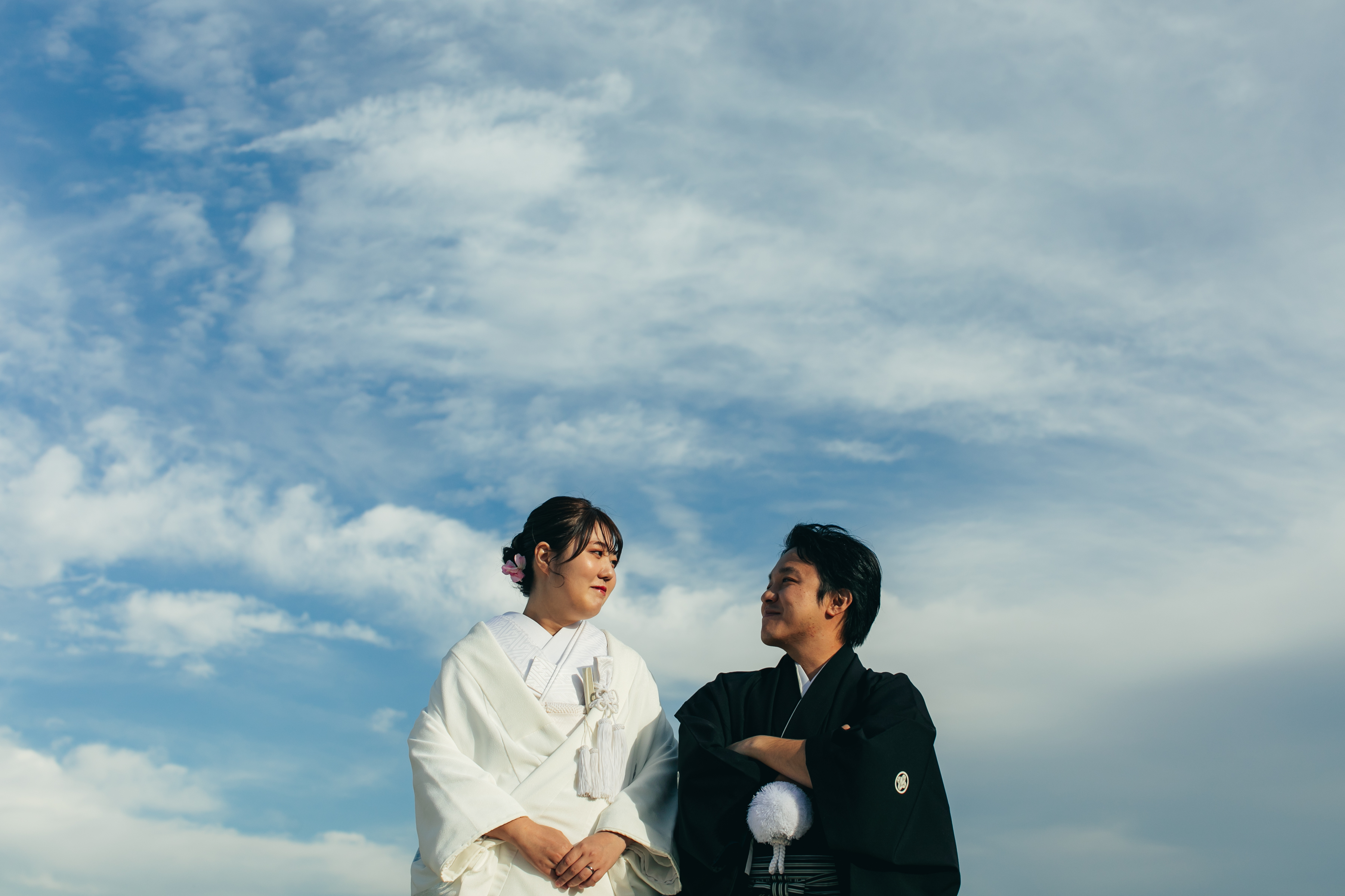 和装で海ロケーション♪