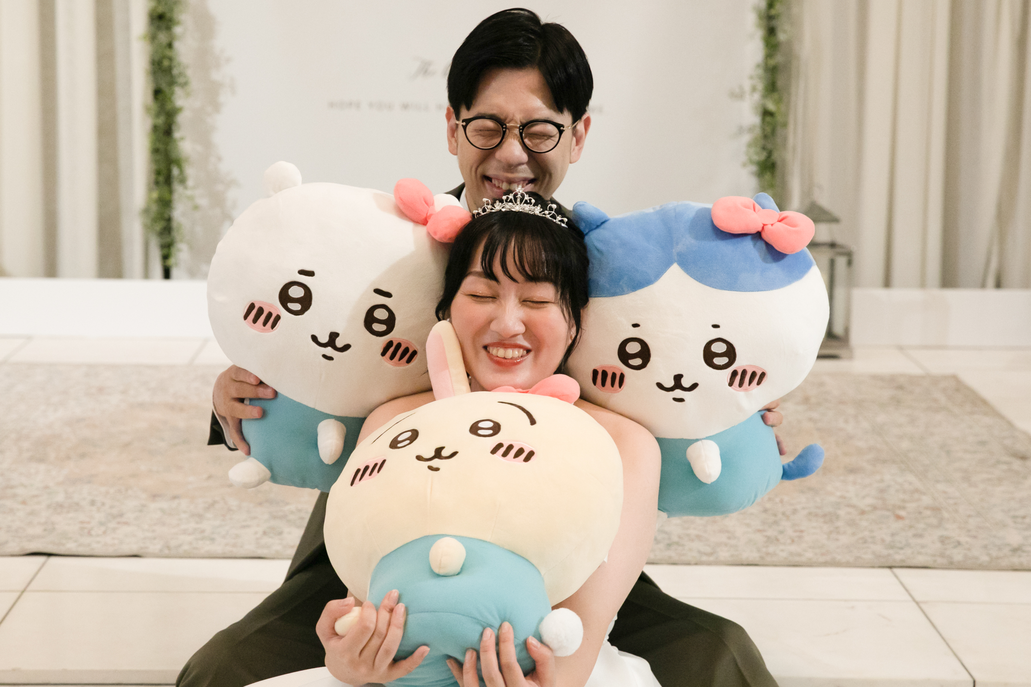 ちいかわと撮影!