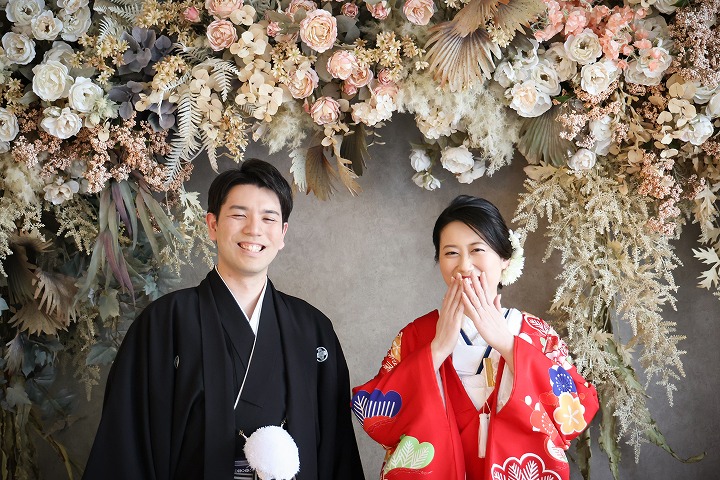 和装スタジオ フォトウェディング♪