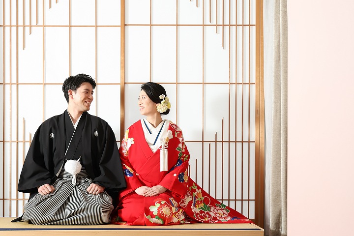 和装スタジオ フォトウェディング♪