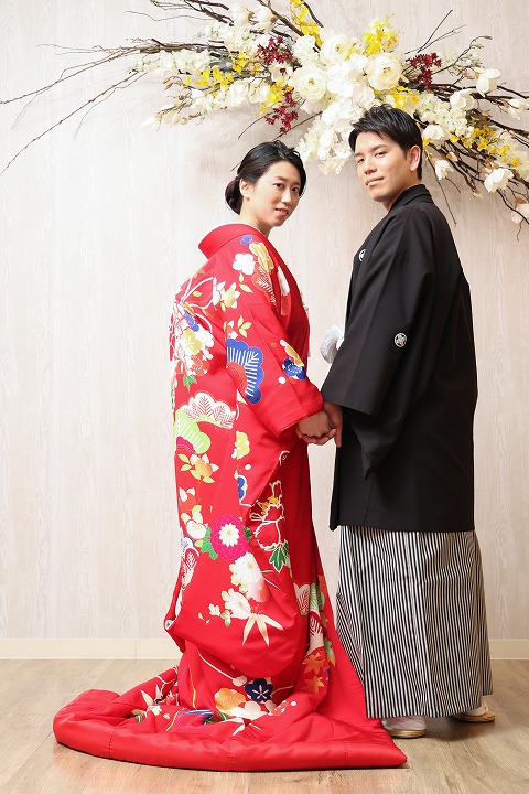 和装スタジオ フォトウェディング♪