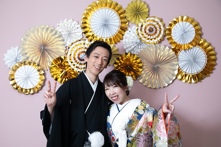 小さな結婚式福岡店　衣装3点のフォトウェディング