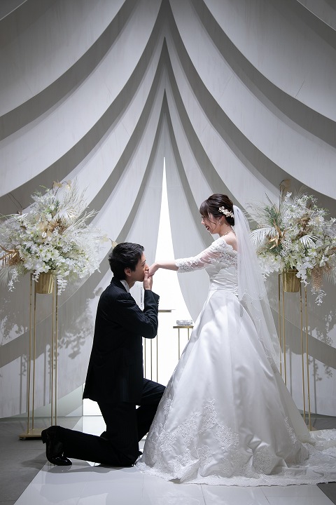 小さな結婚式福岡店　衣装3点のフォトウェディング