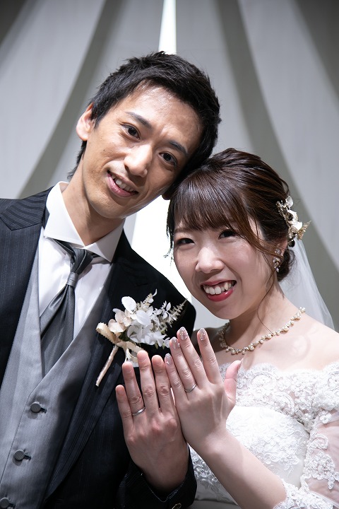 小さな結婚式福岡店　衣装3点のフォトウェディング