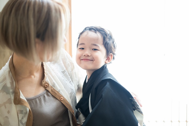 お子様と一緒に和装フォトウェディング♪
