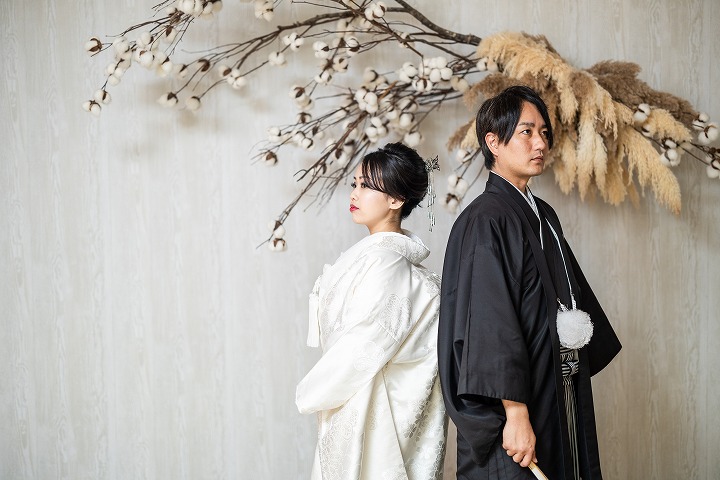 お子様と一緒に和装フォトウェディング♪