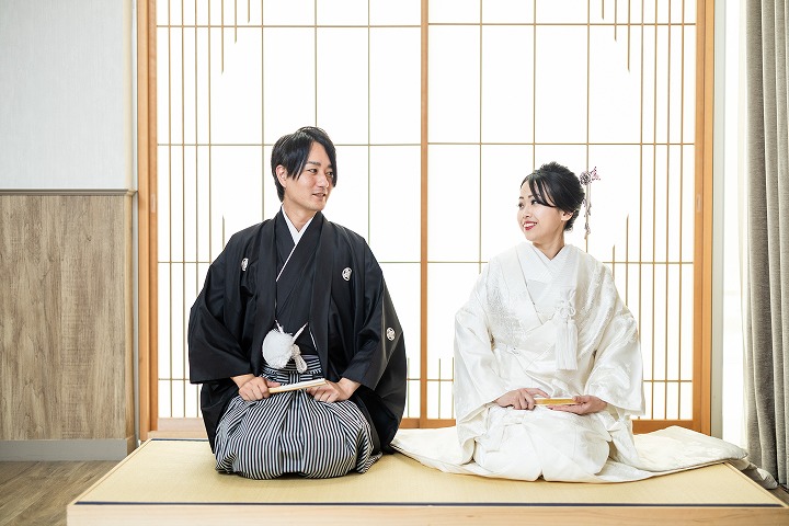 お子様と一緒に和装フォトウェディング♪