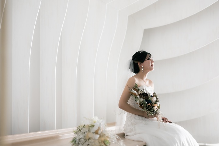 マタニティフォトウェディング　～ウェディングドレス👗～