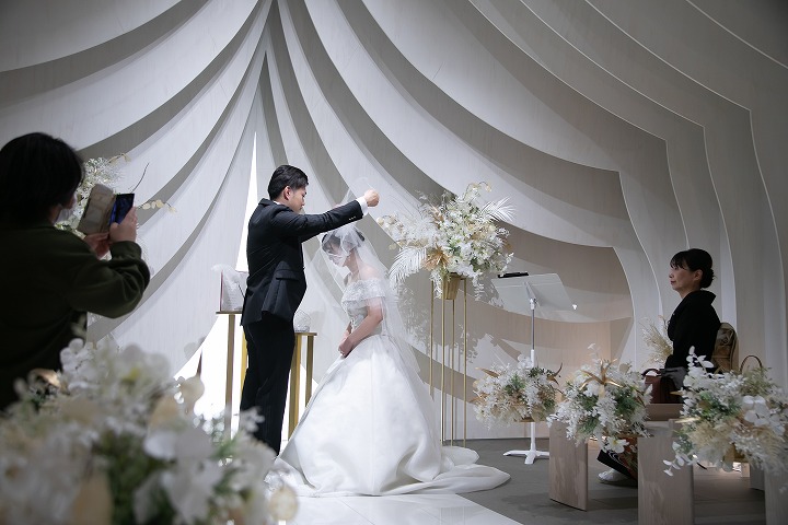 小さな結婚式福岡店　セレモニーフォトウェディング