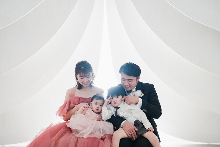 笑顔あり、涙ありのファミリーフォト°˖✧