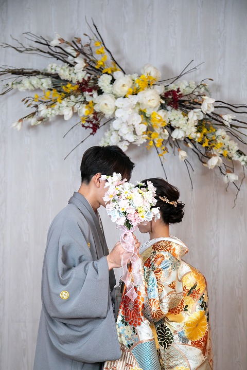 【フォトウェディング】和装掛替のご紹介👘✨