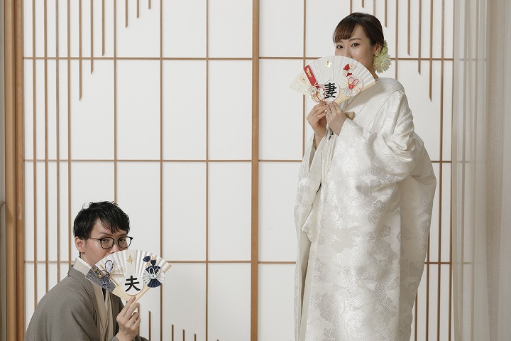 小さな結婚式福岡店 和装フォトウェディング★ 撮影グッズご紹介♪