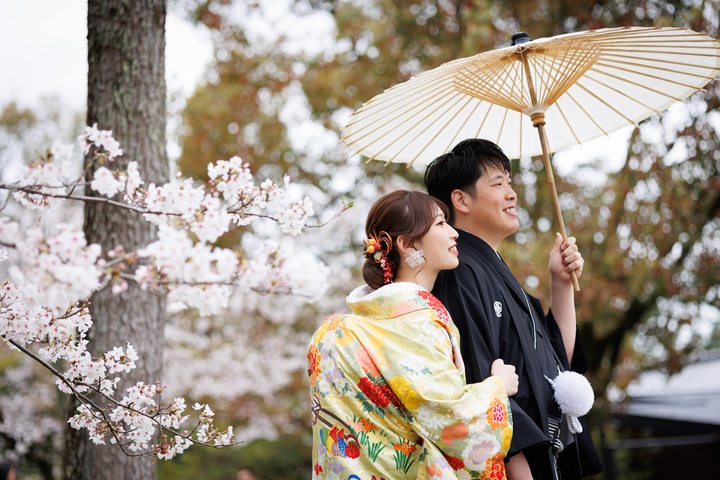 <フォトウエディング・前撮り>桜シーズンの予約について