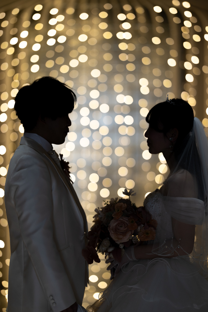 熊本チャペル　フォトウエディングレポート　No.51　チャペルでイルミネーションフォト