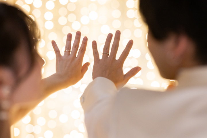 熊本チャペル　フォトウエディングレポート　No.51　チャペルでイルミネーションフォト