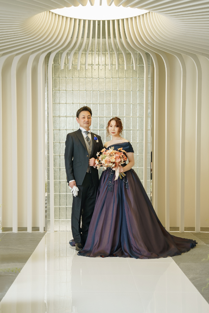 小さな結婚式熊本店　フォトウエディングレポート　No.３　カラードレスでフォトウエディング