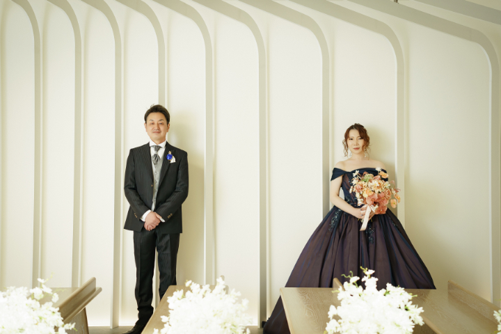 小さな結婚式熊本店　フォトウエディングレポート　No.３　カラードレスでフォトウエディング