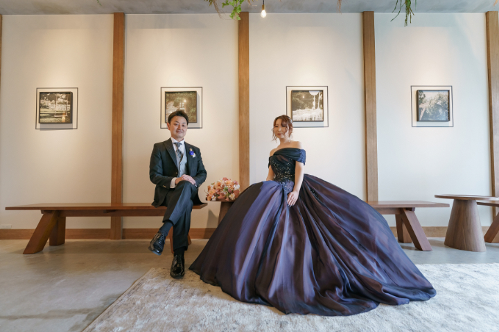 小さな結婚式熊本店　フォトウエディングレポート　No.３　カラードレスでフォトウエディング