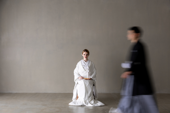 熊本チャペル フォトウエディングレポート No.61 【国際結婚カップル】和装スタジオプラン