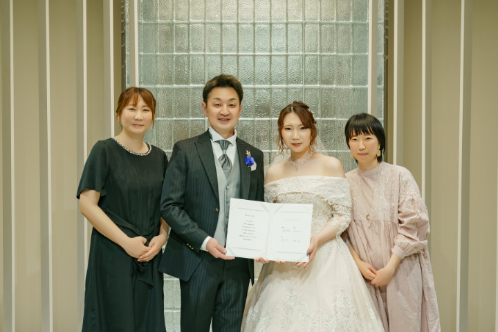 小さな結婚式熊本店　フォトウエディングレポート　No.４　セレモニーフォトウエディング