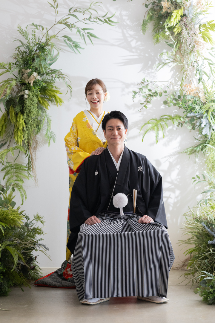 熊本チャペル フォトウエディングレポート No.60 【一番人気フォト】和装スタジオ&洋装チャペルプラン