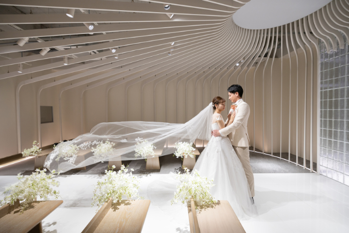 熊本チャペル フォトウエディングレポート No.60 【一番人気フォト】和装スタジオ&洋装チャペルプラン