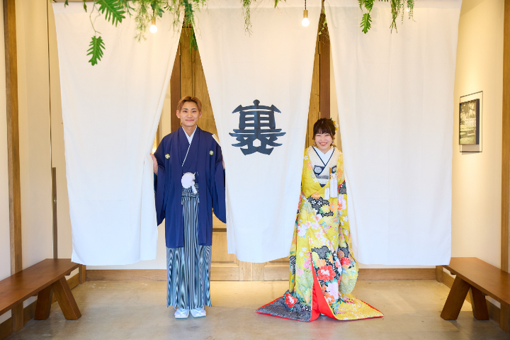 熊本チャペル　フォトウエディングレポート　No.54　色打掛＆色掛下フォト