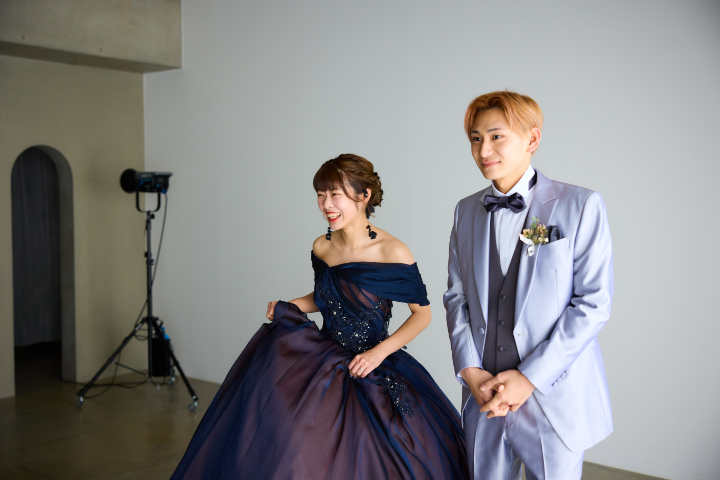 熊本チャペル　フォトウエディングレポート　No.55　カラードレスフォト（ファミリーミート）