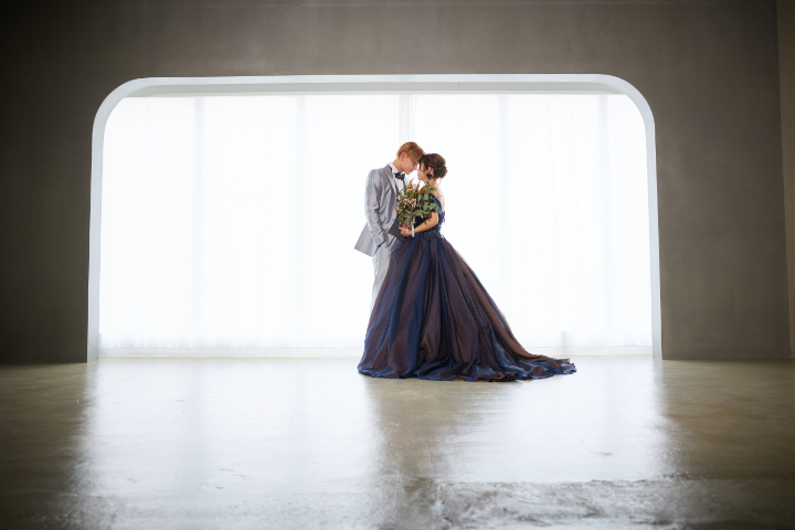 熊本チャペル　フォトウエディングレポート　No.55　カラードレスフォト（ファミリーミート）