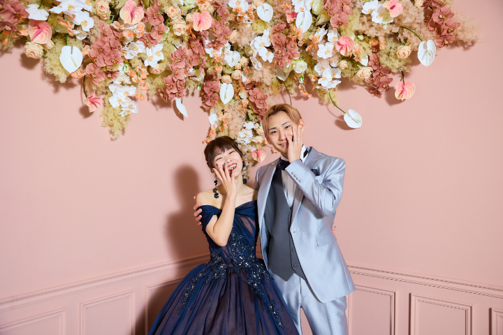 熊本チャペル　フォトウエディングレポート　No.55　カラードレスフォト（ファミリーミート）