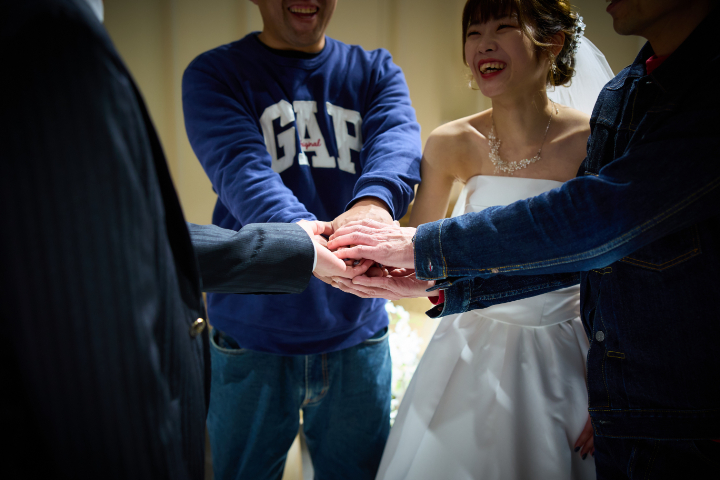 熊本チャペル　フォトウエディングレポート　No.56　チャペルでファミリーフォト