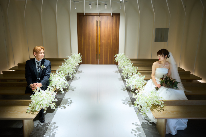 熊本チャペル　フォトウエディングレポート　No.56　チャペルでファミリーフォト