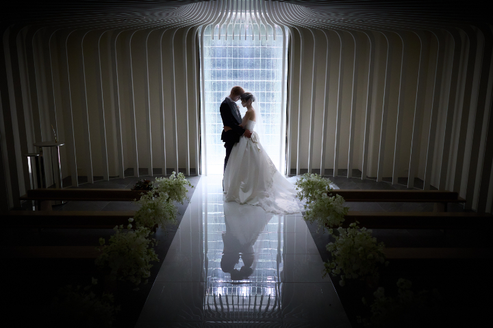 熊本チャペル　フォトウエディングレポート　No.56　チャペルでファミリーフォト