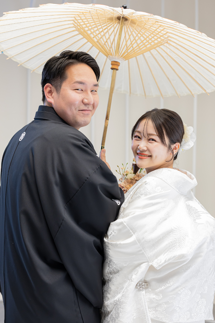 熊本チャペル フォトウエディングレポート No.63 【人気の前撮りプラン】和装1点、白無垢フォト