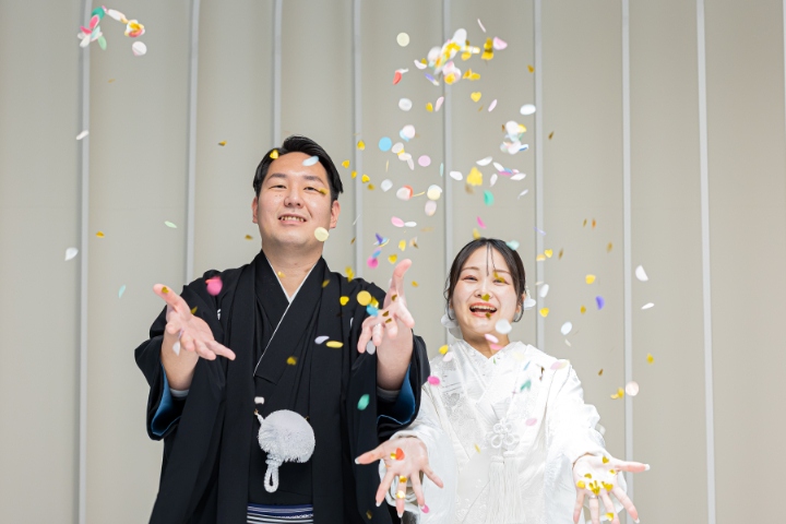 熊本チャペル フォトウエディングレポート No.63 【人気の前撮りプラン】和装1点、白無垢フォト