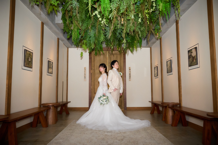 熊本チャペル フォトウエディングレポート No.64 【人気の色掛下コーデはいかが?】和洋フォト