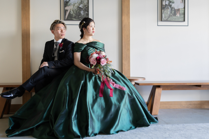 熊本チャペル　フォトウエディングレポート　No.62　【パパママフォト】洋装２点プラン