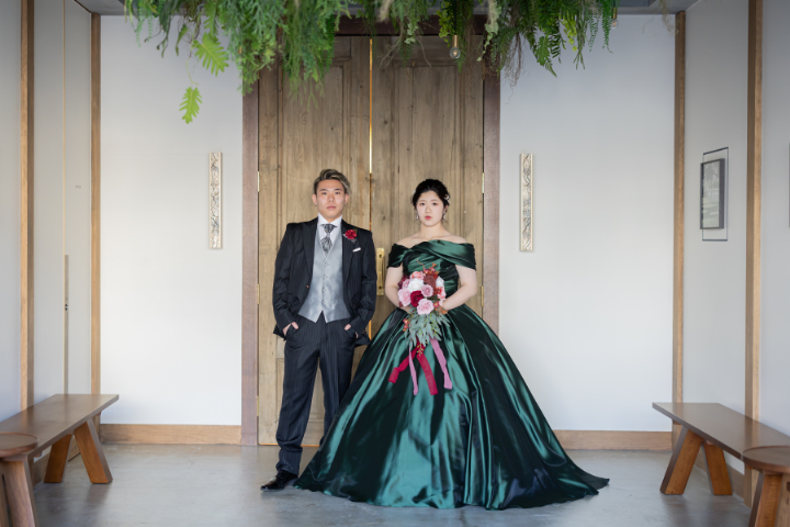 熊本チャペル　フォトウエディングレポート　No.62　【パパママフォト】洋装２点プラン