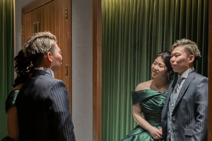 熊本チャペル　フォトウエディングレポート　No.62　【パパママフォト】洋装２点プラン