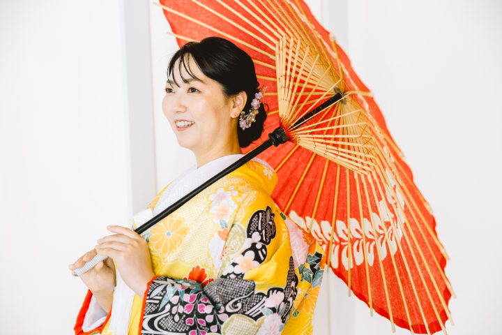 小さな結婚式熊本店　フォトウエディングレポート　No.1　和装チャペルフォト