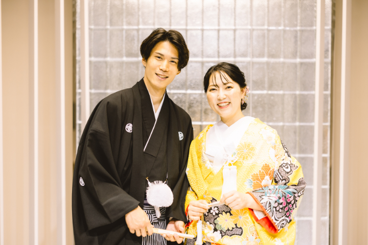 小さな結婚式熊本店　フォトウエディングレポート　No.1　和装チャペルフォト