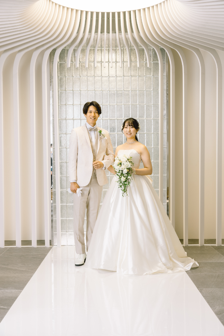 小さな結婚式熊本店　フォトウエディングレポート　No.２　洋装チャペルフォト