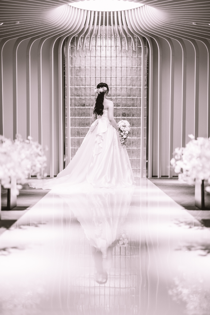 小さな結婚式熊本店　フォトウエディングレポート　No.２　洋装チャペルフォト