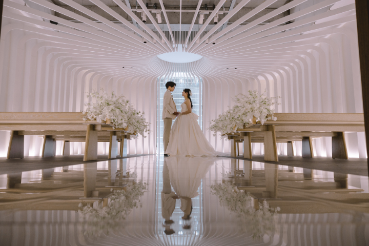 小さな結婚式熊本店　フォトウエディングレポート　No.２　洋装チャペルフォト