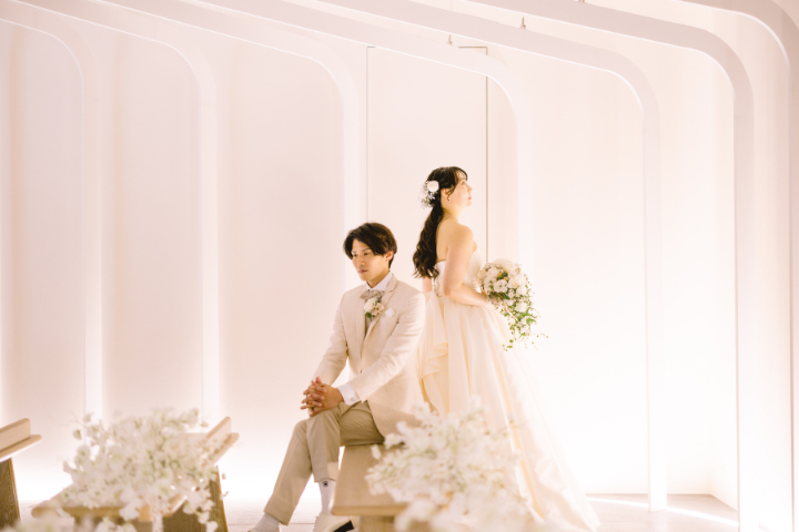 小さな結婚式熊本店　フォトウエディングレポート　No.２　洋装チャペルフォト