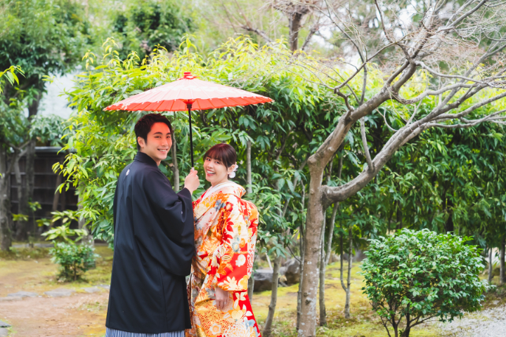 熊本チャペル フォトウエディングレポート No.65【街中で叶うお茶室フォト】白川茶室