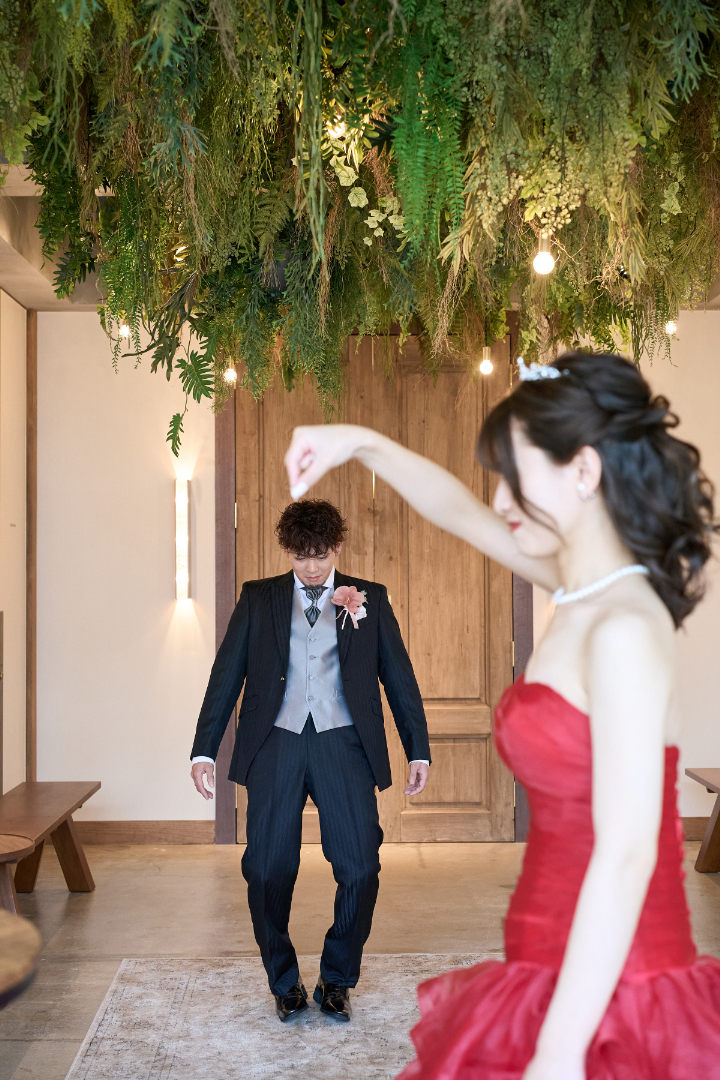 小さな結婚式熊本店　挙式レポート　No.８　ご家族式＋カラードレスフォト（フォト編）