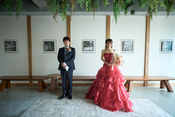 小さな結婚式熊本店　挙式レポート　No.８　ご家族式＋カラードレスフォト（フォト編）