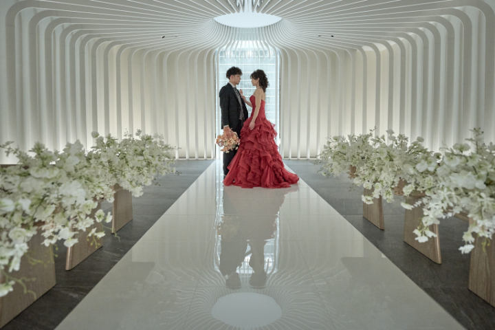 小さな結婚式熊本店　挙式レポート　No.８　ご家族式＋カラードレスフォト（フォト編）